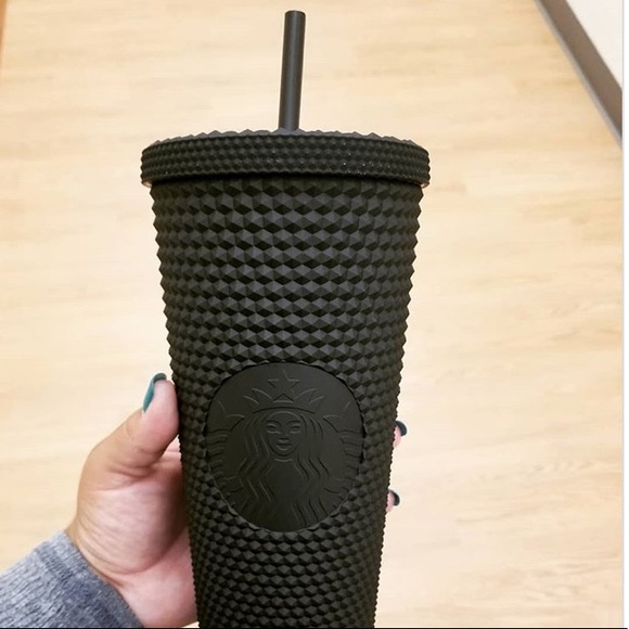Starbucks Matte Black Studded 24oz Tumbler Cup - Picture 2 of 4